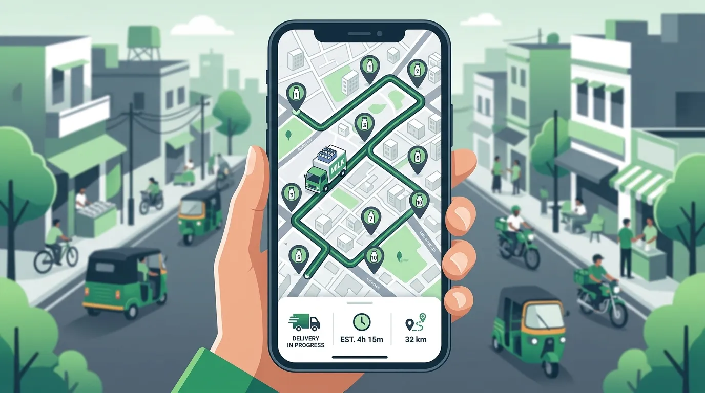 Top 5 Route Optimization Strategies for Indian Milkmen